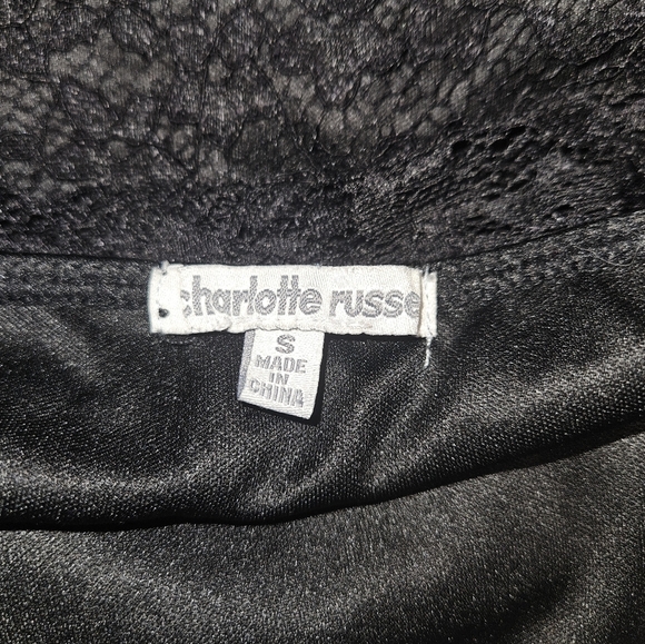 *FREE Sz S Black Lace Bodycon Dress - Picture 3 of 5